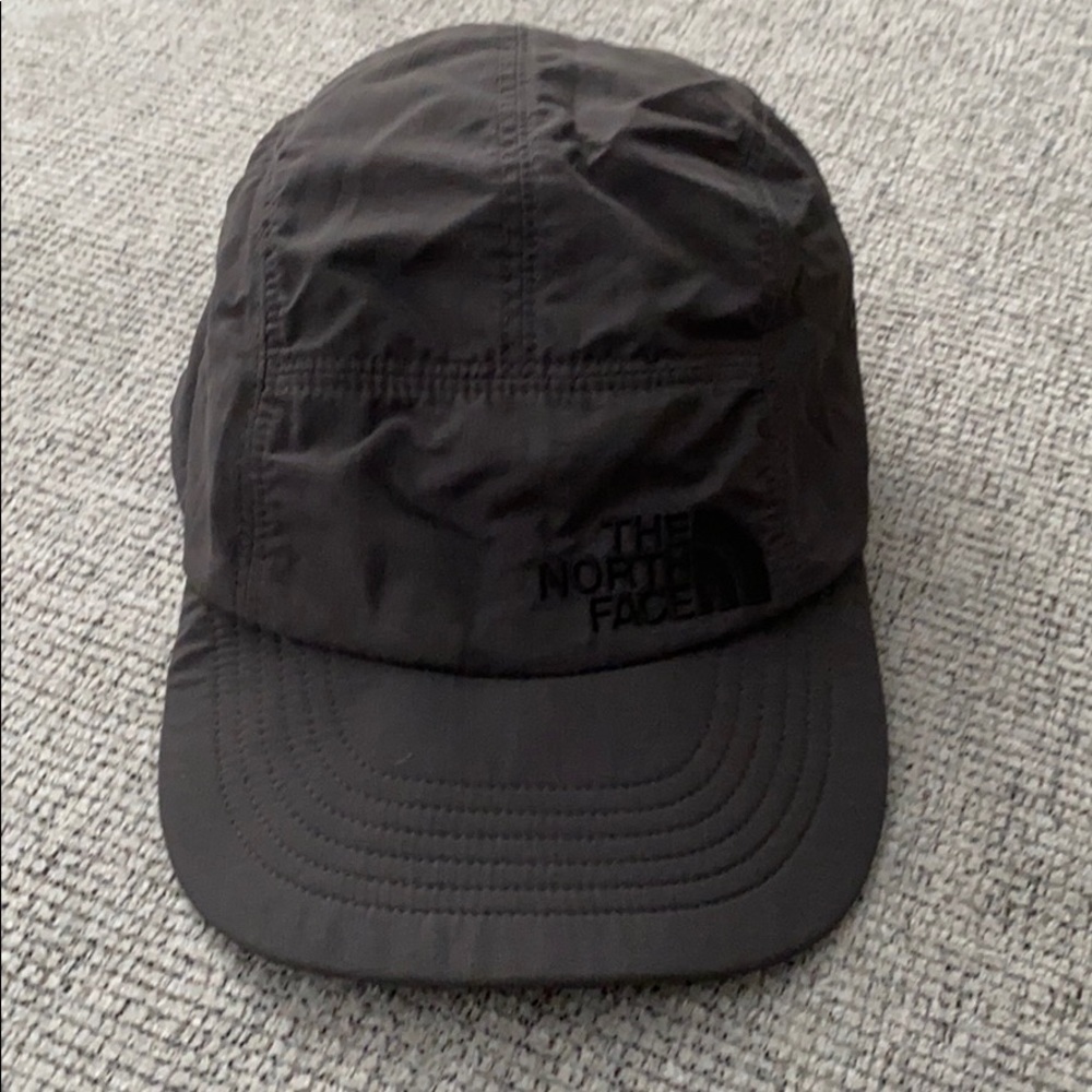 Foldable North Face Dark Gray Ball Cap/Hat